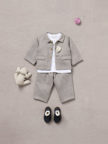 Boy | Cicero Poplin Tunic | White Milk