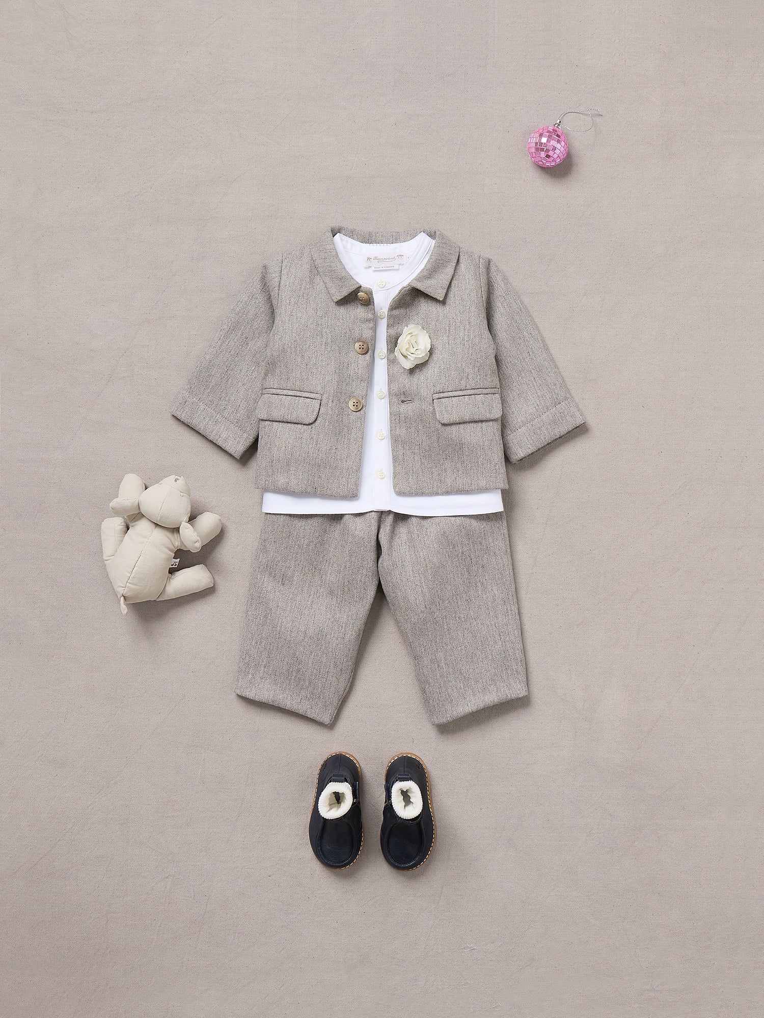 Boy | Cicero Poplin Tunic | White Milk