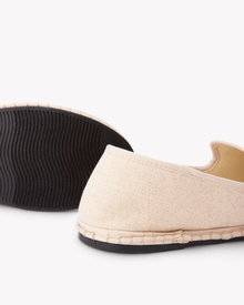 Women's Venetian Flat | Woven Color | Oat Milk Beige - Womens All Weather Flats - Oat Milk Beige - Soludos - 
