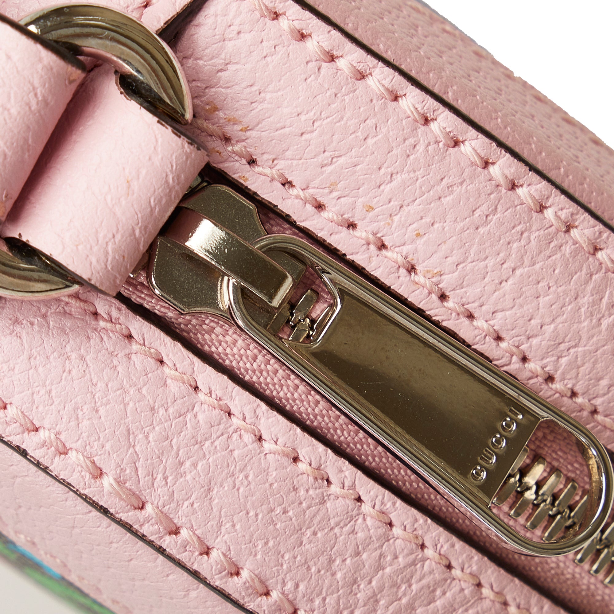 Gucci | Pre-Owned GG Supreme Psychedelic Round Crossbody | Pink