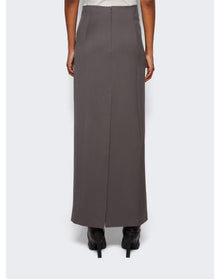 WARDROBE.NYC | Women | Column Maxi Skirt | Grey