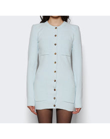 WARDROBE.NYC | Women | Knit Cardigan | Ice Blue
