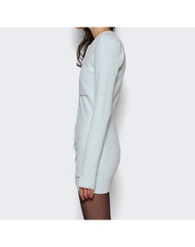 WARDROBE.NYC | Women | Knit Cardigan | Ice Blue