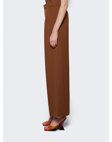 WARDROBE.NYC | Women | Low Rise Trouser | Brown