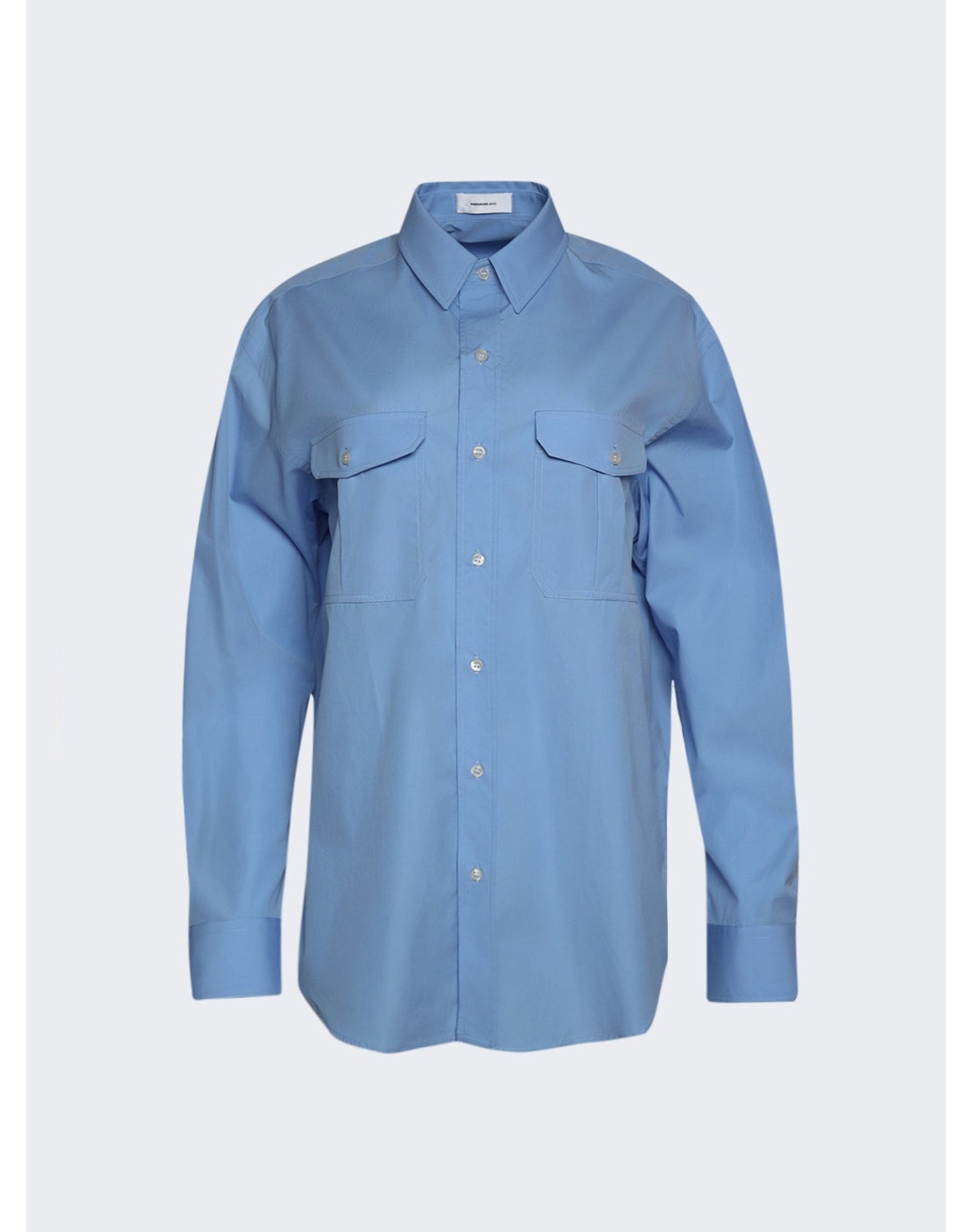 WARDROBE.NYC | Women | Oversized Shirt | Blue