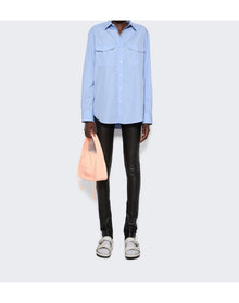 WARDROBE.NYC | Women | Oversized Shirt | Blue
