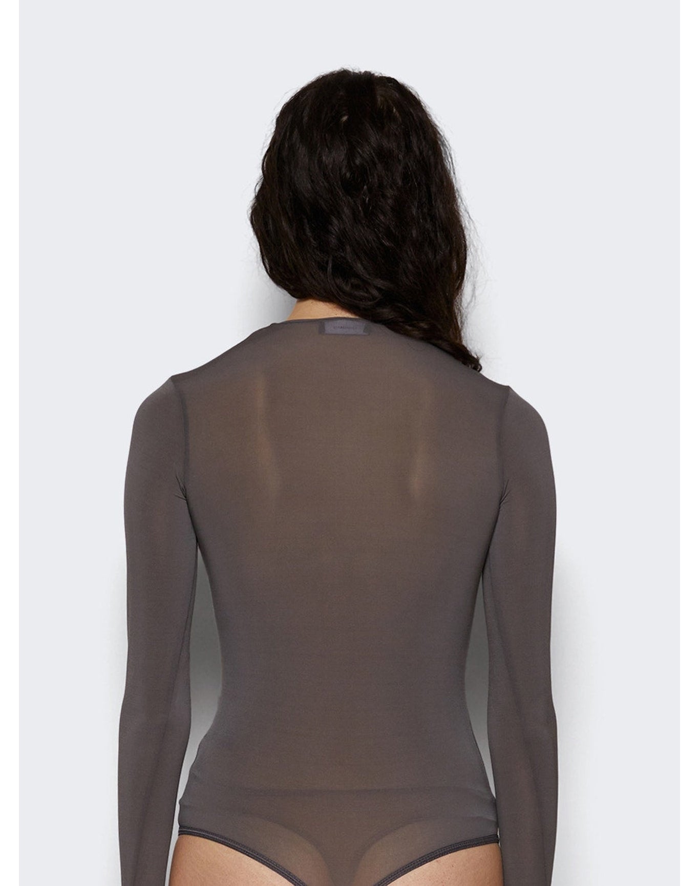 WARDROBE.NYC | Women | Sheer Bodysuit | Black
