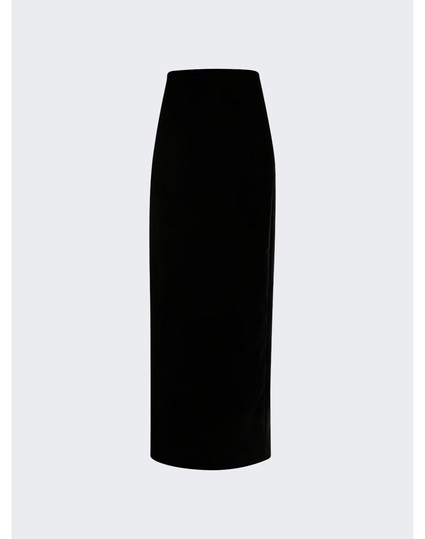 WARDROBE.NYC | Women | Velvet Column Skirt | Black