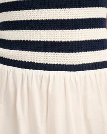 Deep Navy/White