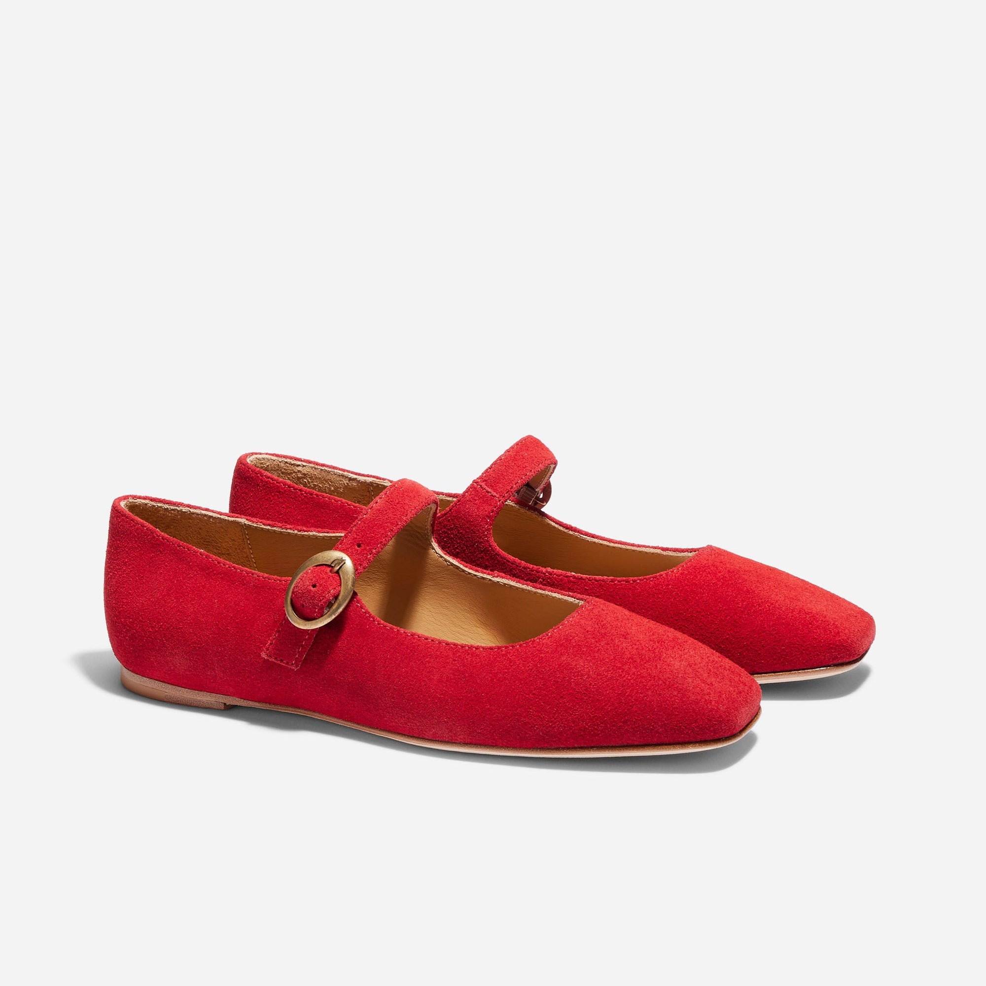 Womens | Lola Mary Jane | Red Suede
