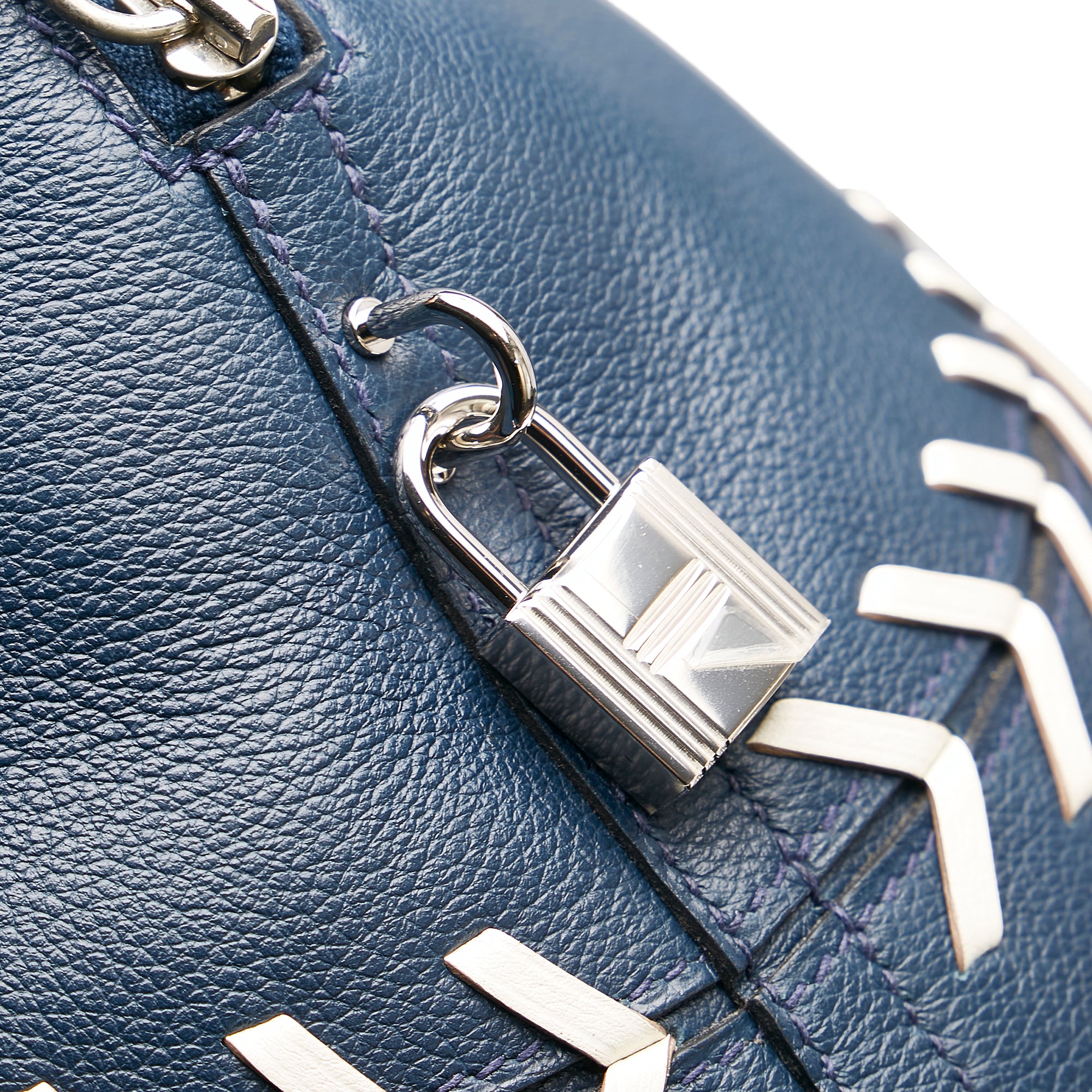 Hermes | Pre-Owned Baseball Bolide Bag | Blue