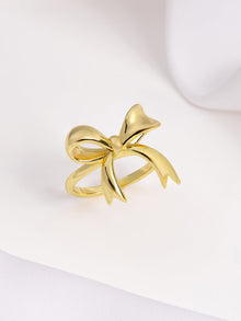 Bow Ring | 14K Gold Plated Brass