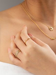 Leo Ring | 14K Gold Plated Brass