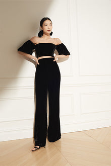 Wethersfield Top | Black Velvet