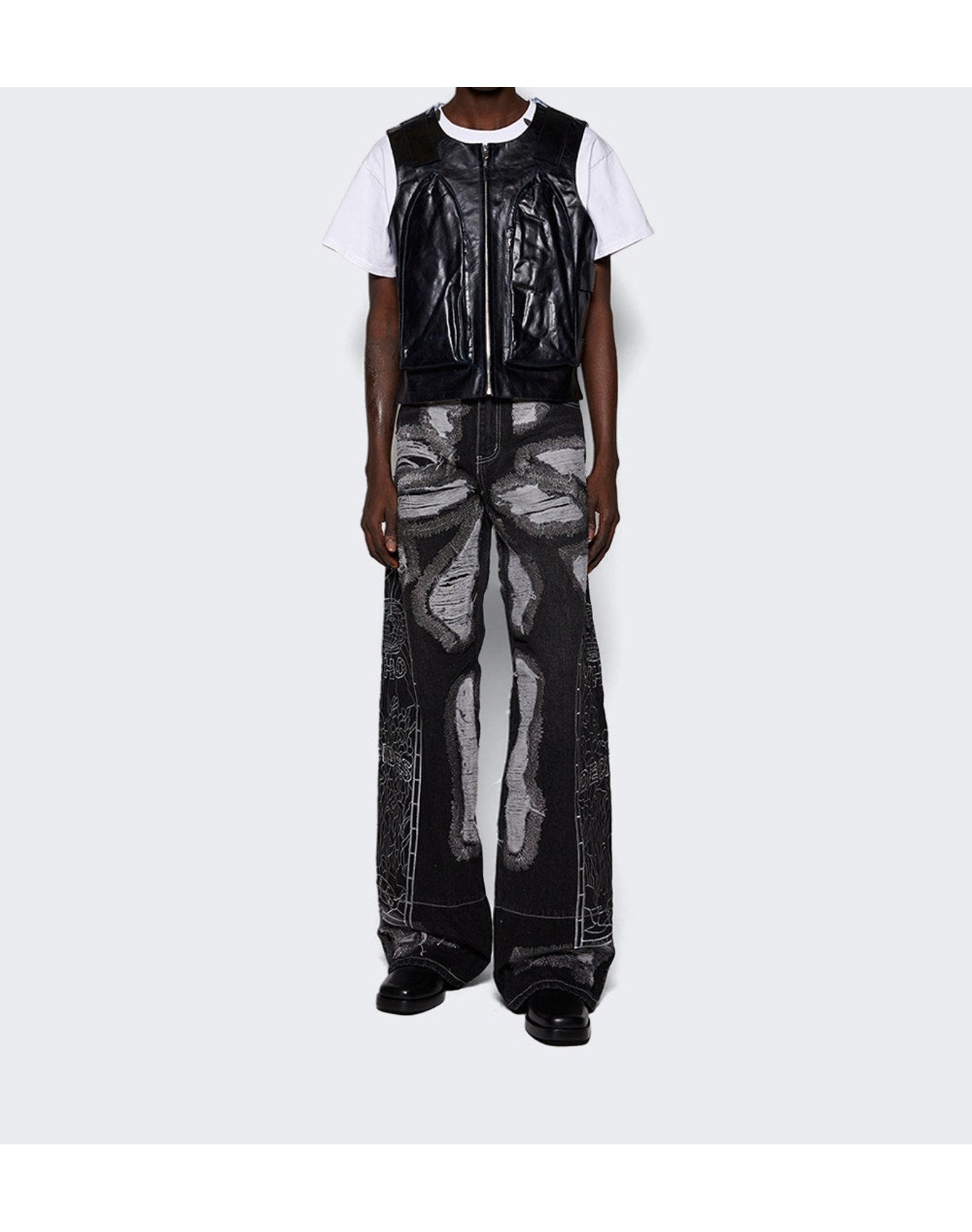 Who Decides War | Men | Bullet Point Vest | Indigo