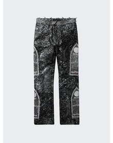 Who Decides War | Men | Foil Leather Pant | Coal