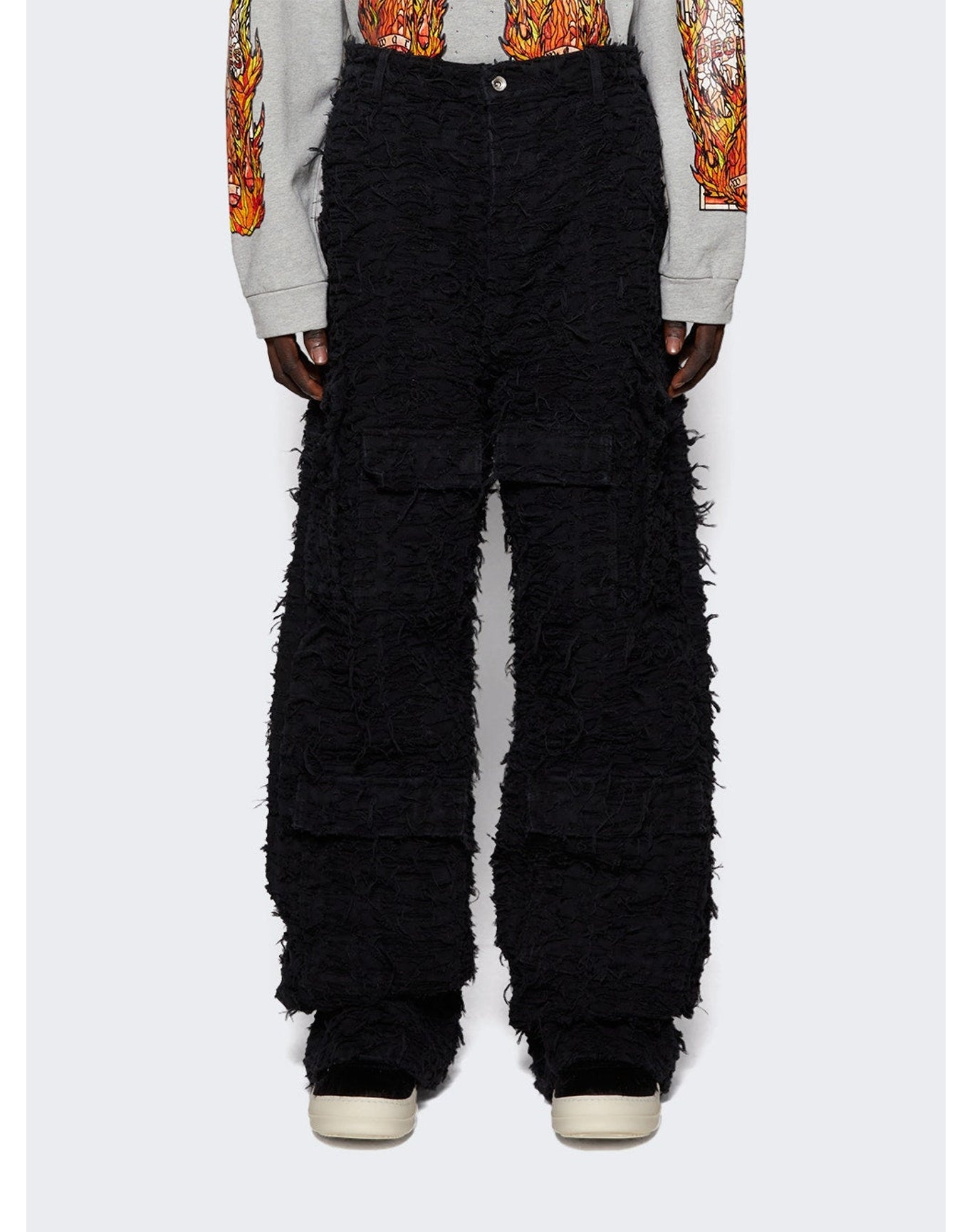 Who Decides War | Men | Husk Wide Leg Jeans | Coal