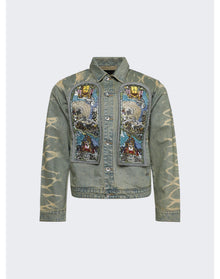 Who Decides War | Men | Unfurled Cropped Jacket | Denim