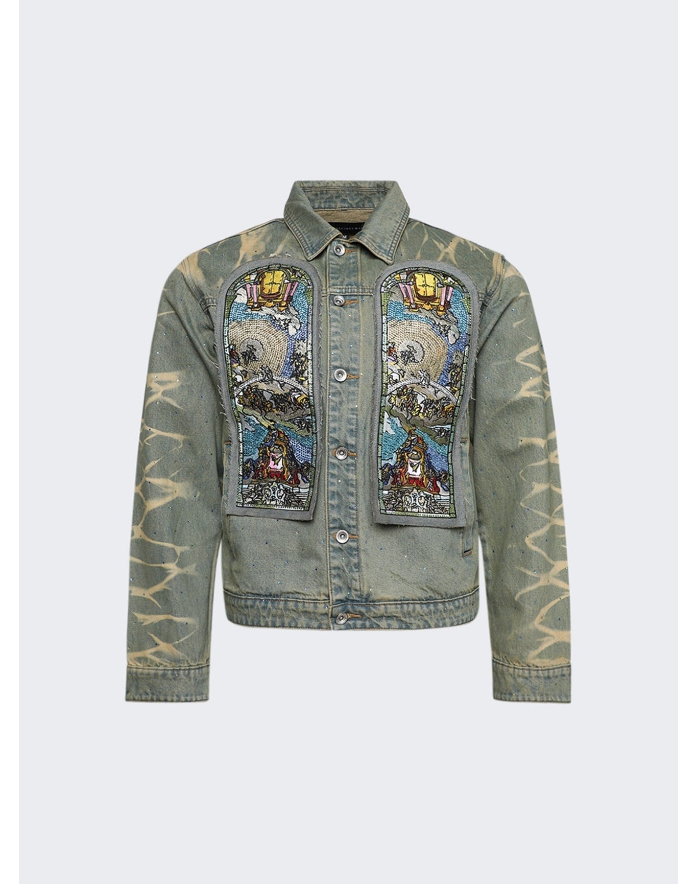 Who Decides War | Men | Unfurled Cropped Jacket | Denim