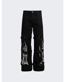 Who Decides War | Men | Winged Logo Bondage Pant | Coal