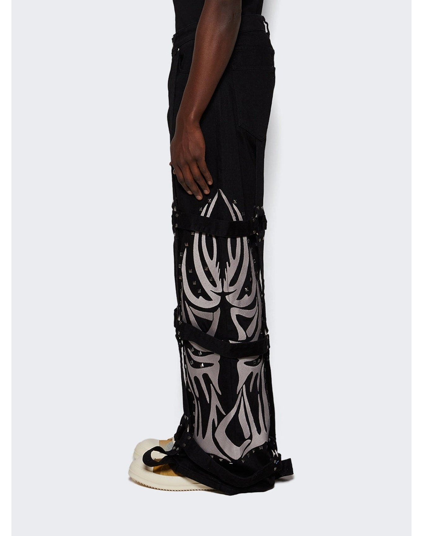 Who Decides War | Men | Winged Logo Bondage Pant | Coal