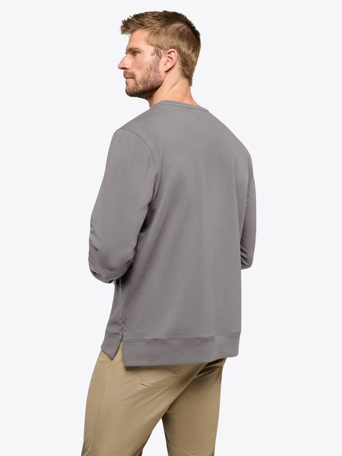 Mens | Hyperloop Pullover Split-Hem | Signature-Fit | Wolf