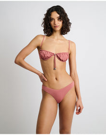 Women | Bikini Top | Clay Rose
