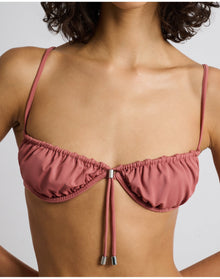 Women | Bikini Top | Clay Rose