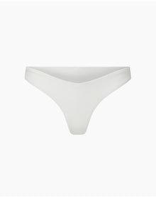 Women | Chiara Bikini Bottom | Ribbed White