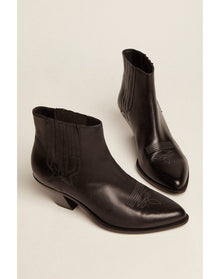 Women | Sunset Boots Leather | Black (V2)