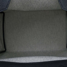 Hermes | Pre-Owned Toile Criss and Evercolor HAC Birkin 40 | Gray/Light GrayBlack