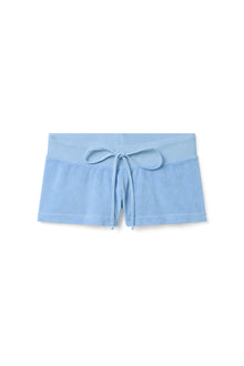 Women | Vintage Terry Low Rise Micro Short | Periwinkle
