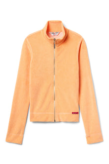 Kids | Kids Terry Zip Jacket | Orange Creamsicle