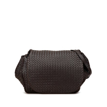 Bottega Veneta | Pre-Owned Intrecciato Flap Crossbody | Brown