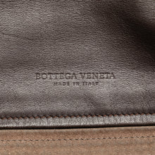 Bottega Veneta | Pre-Owned Intrecciato Flap Crossbody | Brown