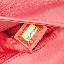 Chanel | Pre-Owned Crumpled Calfskin Bi Quilted Vintage Full Flap | Pink/Salmon