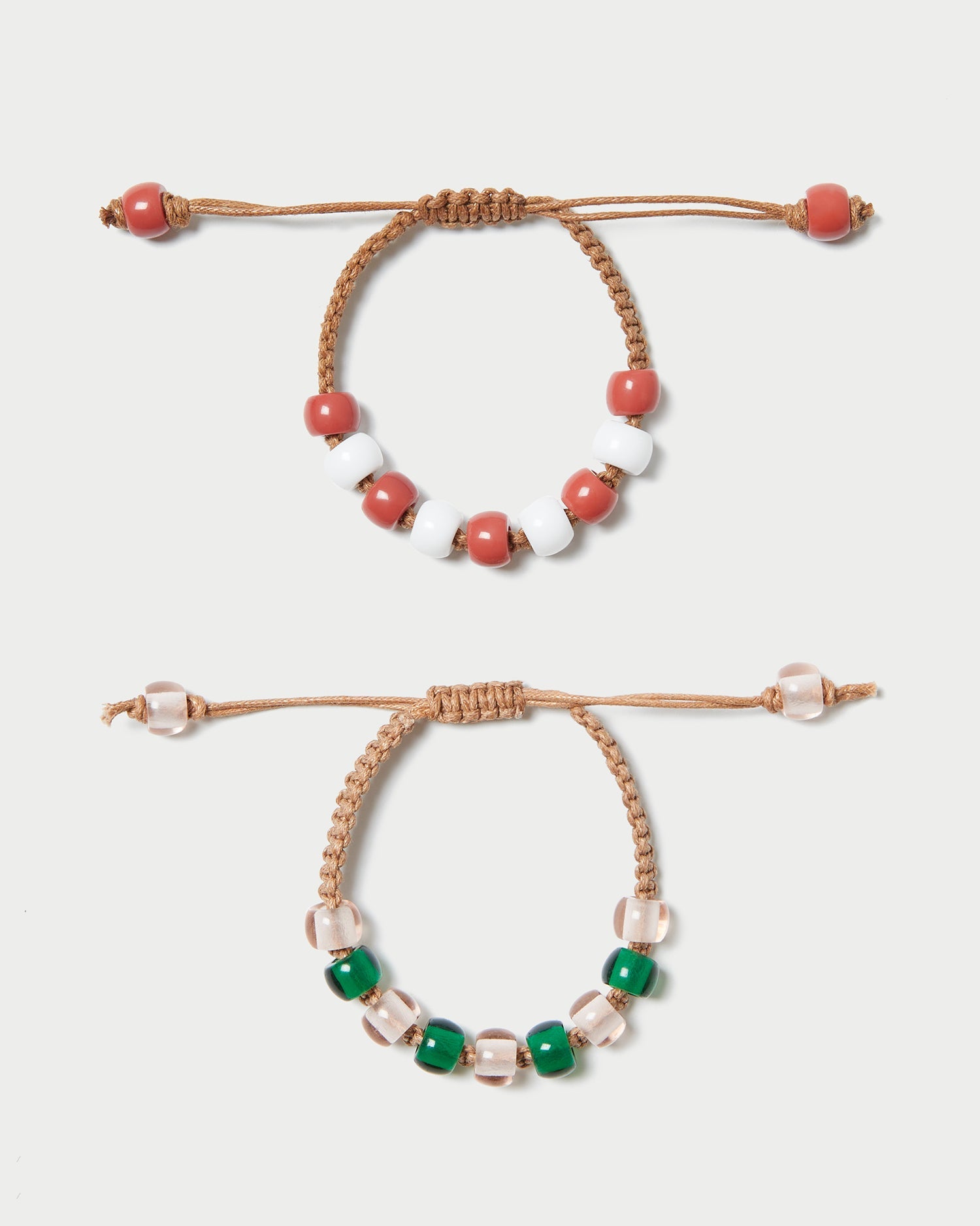 Zena Multi Beaded Bracelet Set | Pink Multi