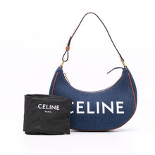 Celine | Pre-Owned Denim Ava Shoulder Bag | Blue