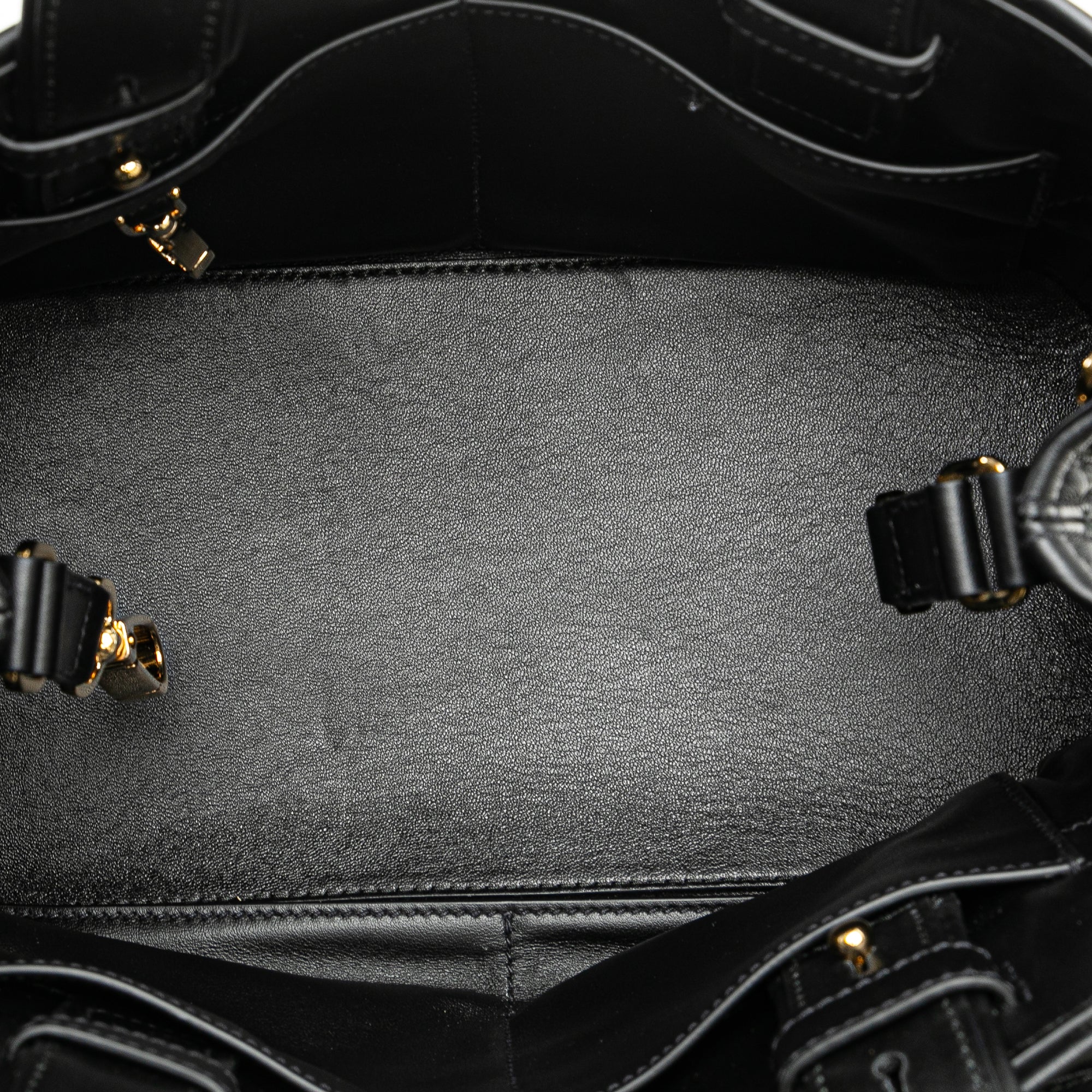 Prada | Pre-Owned Small Quilted Lambskin Satchel | Black