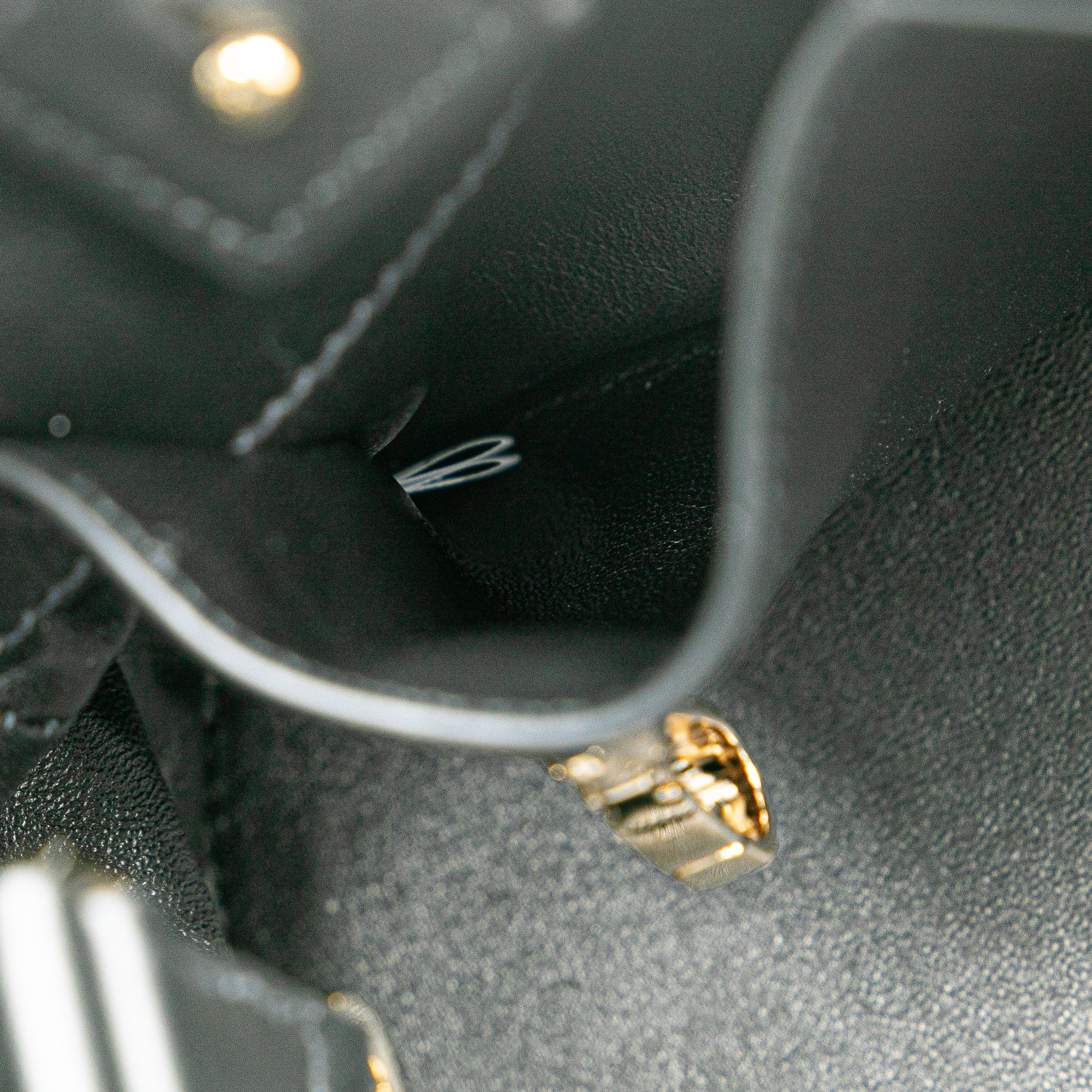 Prada | Pre-Owned Small Quilted Lambskin Satchel | Black