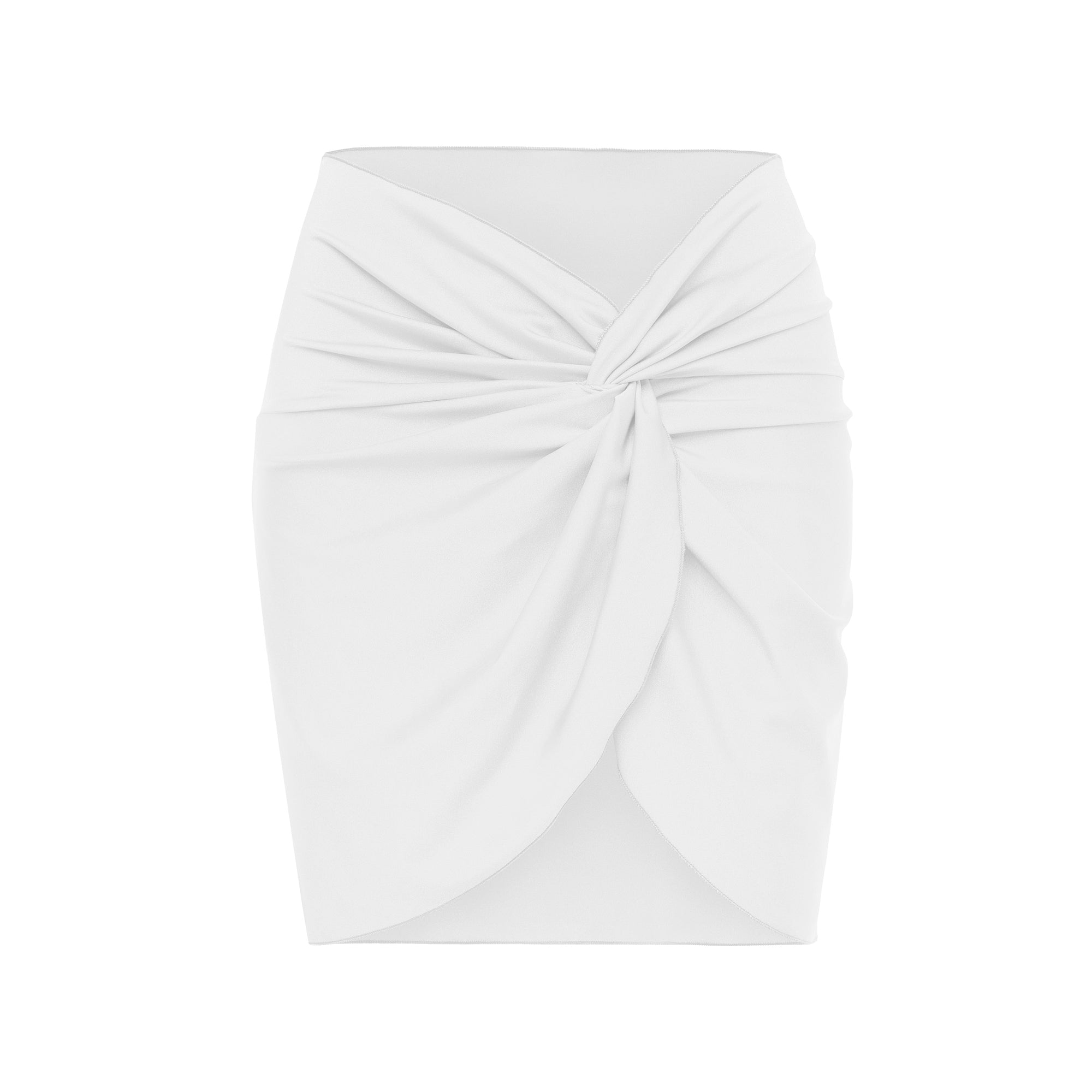 Zena Skirt | White Matte