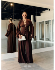 Zerra Jumpsuit | Coffee