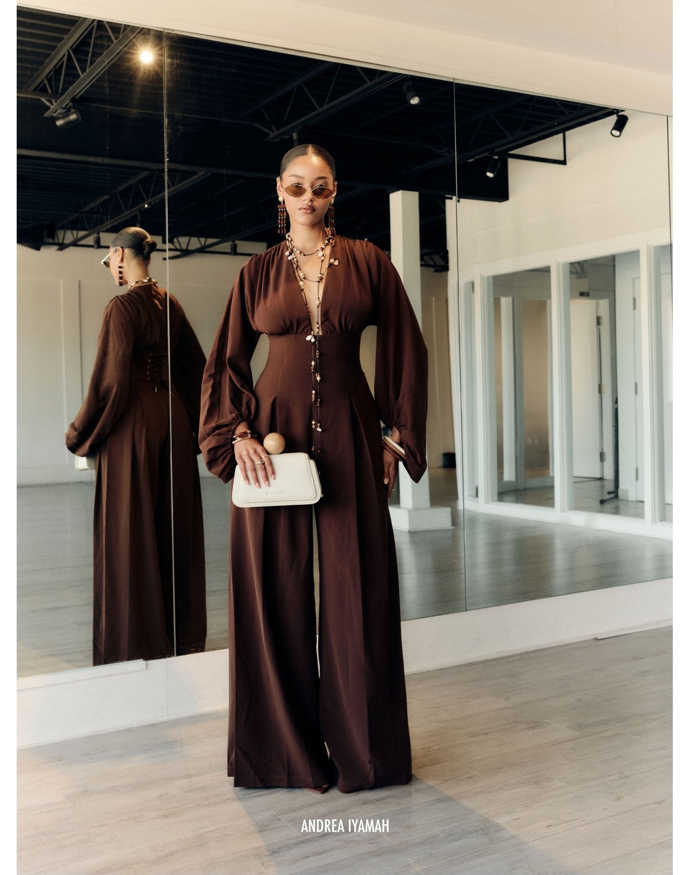 Zerra Jumpsuit | Coffee