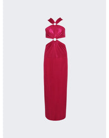 Zeynep Arçay | Women | Ring Jersey Dress | Fuchsia