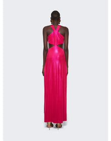 Zeynep Arçay | Women | Ring Jersey Dress | Fuchsia