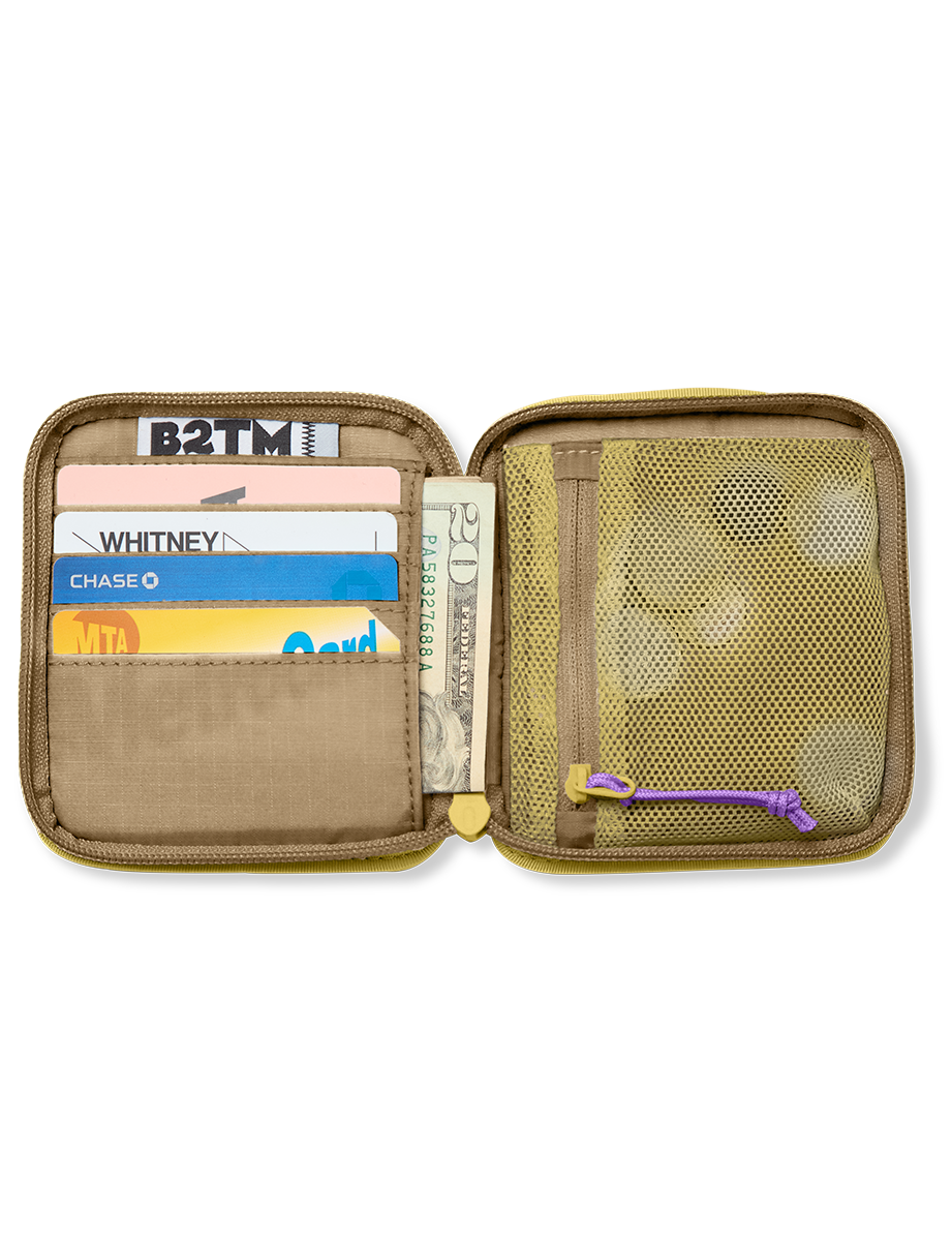 Zip Wallet | Kraft Paper