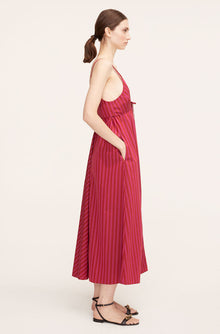 Marseille Stripe Dress | Marseille Stripe Hibiscus Combo