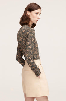 Monarch Fleur Essential Long Sleeve Tee | Monarch Fleur Black Combo