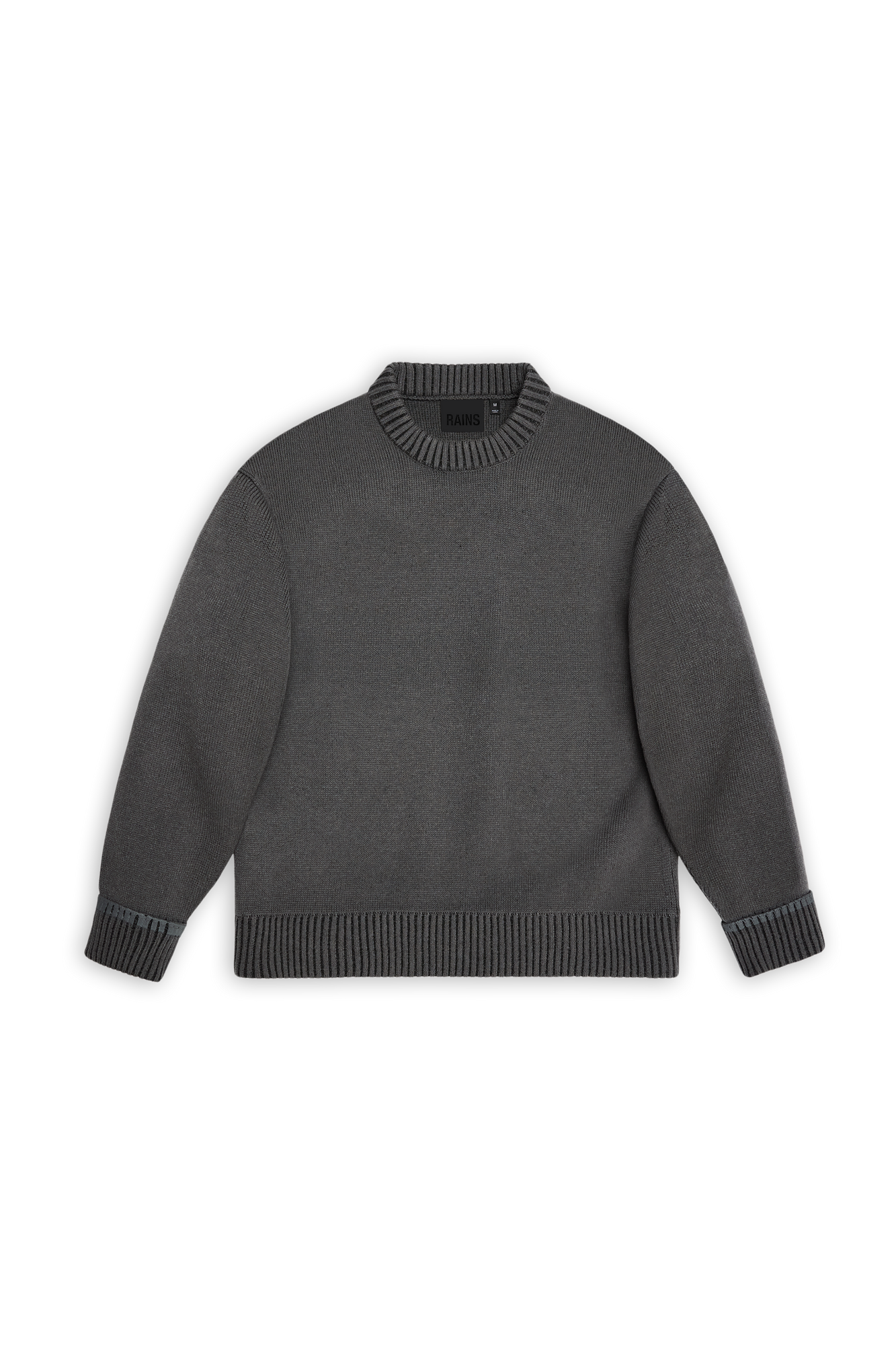 Unisex | Sowa Knit Crew Neck | Grey/Black
