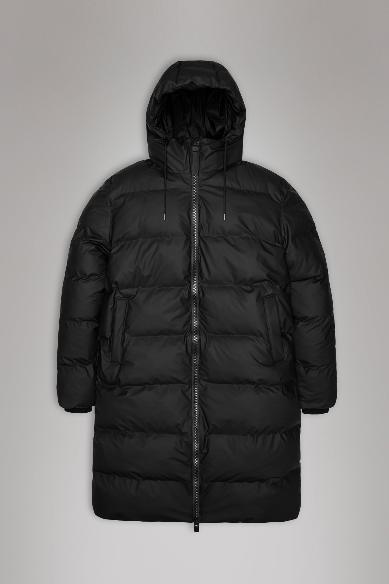 Rains Alta Longer Puffer Jacket Black Jacket